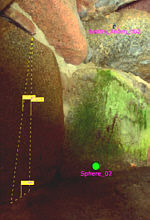 3D-Scan eines Grabes bei Seddin