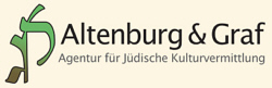 Logo der Firma Altenburg & Graf - Agentur f&uuml;r J&uuml;dische Kulturvermittlung - Link &ouml;ffnet neues Fenster